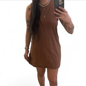 Old Navy Sleeveless brown Mini Dress